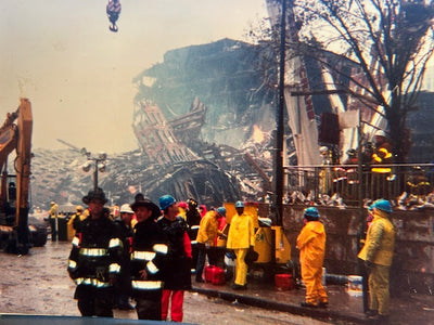 Dan’s brother Rick at 9/11