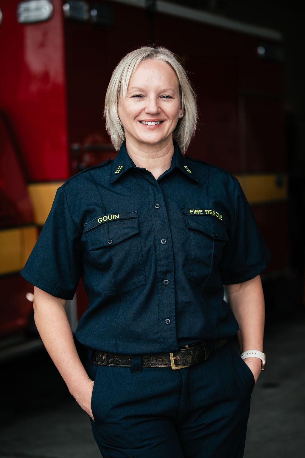 firefighter dress uniform shirts Women's Class B Nomex Shirt