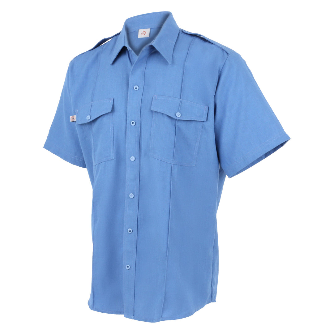 Men's Fire Station Officer Shirt, Class B Nomex Shirt Short